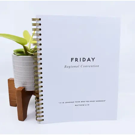 2025 Pure Worship Convention Notebook - Black