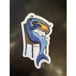 Jonah 1:17 Sticker