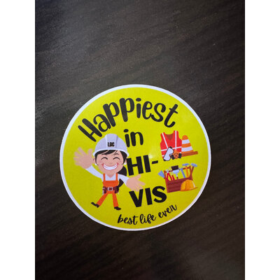 LDC Hi-Vis Sticker