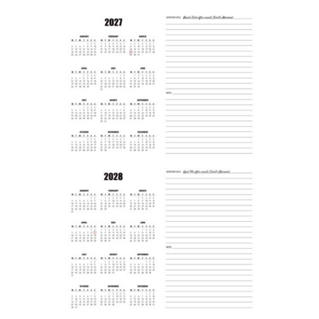 2026 MJC Wall Calendar