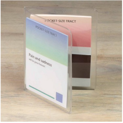 TH-6 Two Pocket Meeting Invite Clear Cover