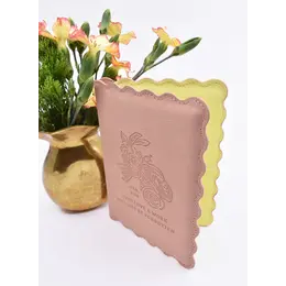 Happier To Give HTG Blush/Pink Stripe Invite & Card Holder Combo