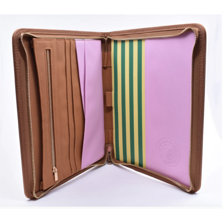 Happier To Give Ministry Organizer-Brown&Stripe