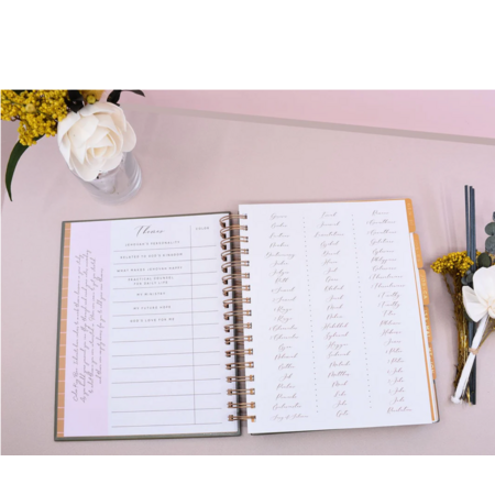 Happier To Give HTG Bible Study Journal-Vintage Butterfly