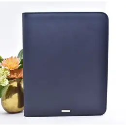 Happier To Give HTG Ministry Folio -Navy Floral