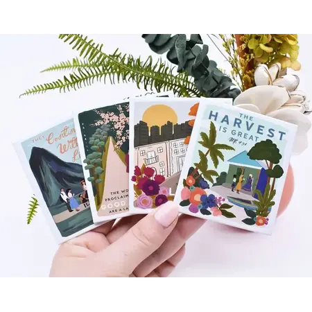 Happier To Give HTG Preaching Pack of 4 Magnets