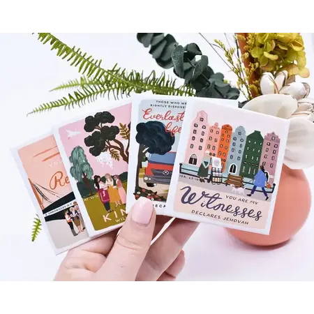 4PK Worldwide Preaching Work Magnets