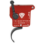 TriggerTech TriggerTech, Trigger, 0.3-2.0LB Pull Weight, Fits Remington 700, Diamond Pro Clean Trigger, (Curved), Right Hand, Adjustable, Black Finish, Includes Installation Tools, Instruction Book, & TriggerTech Patch