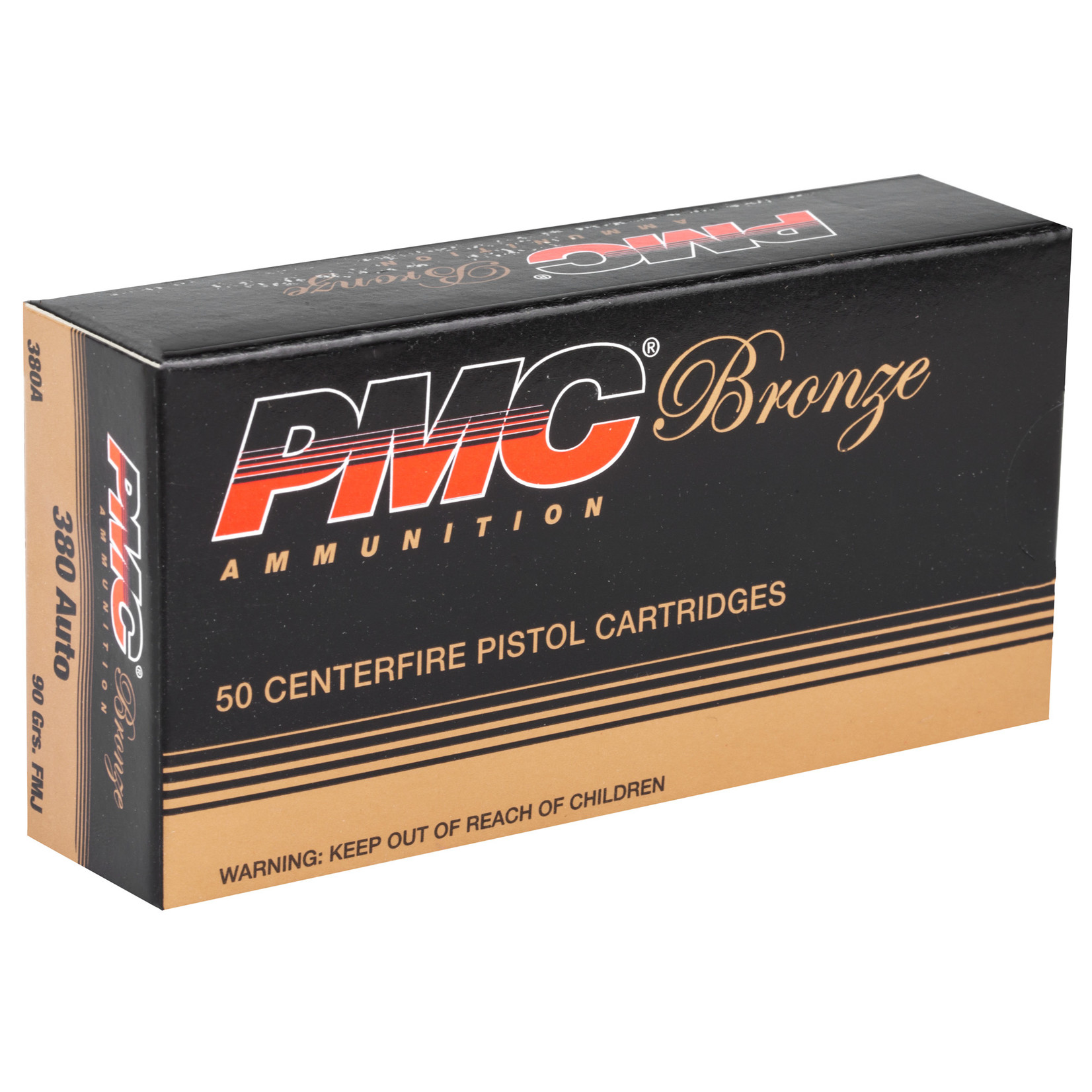 PMC PMC Bronze 380ACP 90GR FMJ