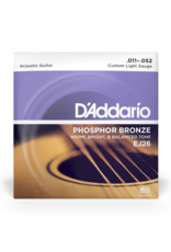 D'Addario D'Addario EJ26 Phosphor Bronze Custom Light Acoustic - 11-52