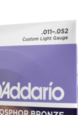 D'Addario D'Addario EJ26 Phosphor Bronze Custom Light Acoustic - 11-52