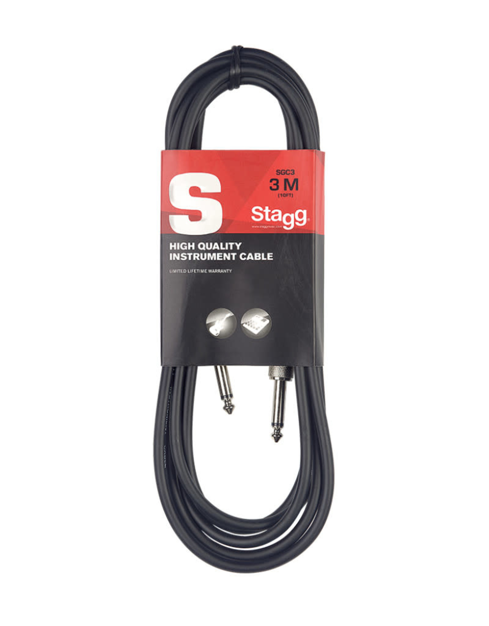 Stagg Stagg S-Series Instrument Cable 10'