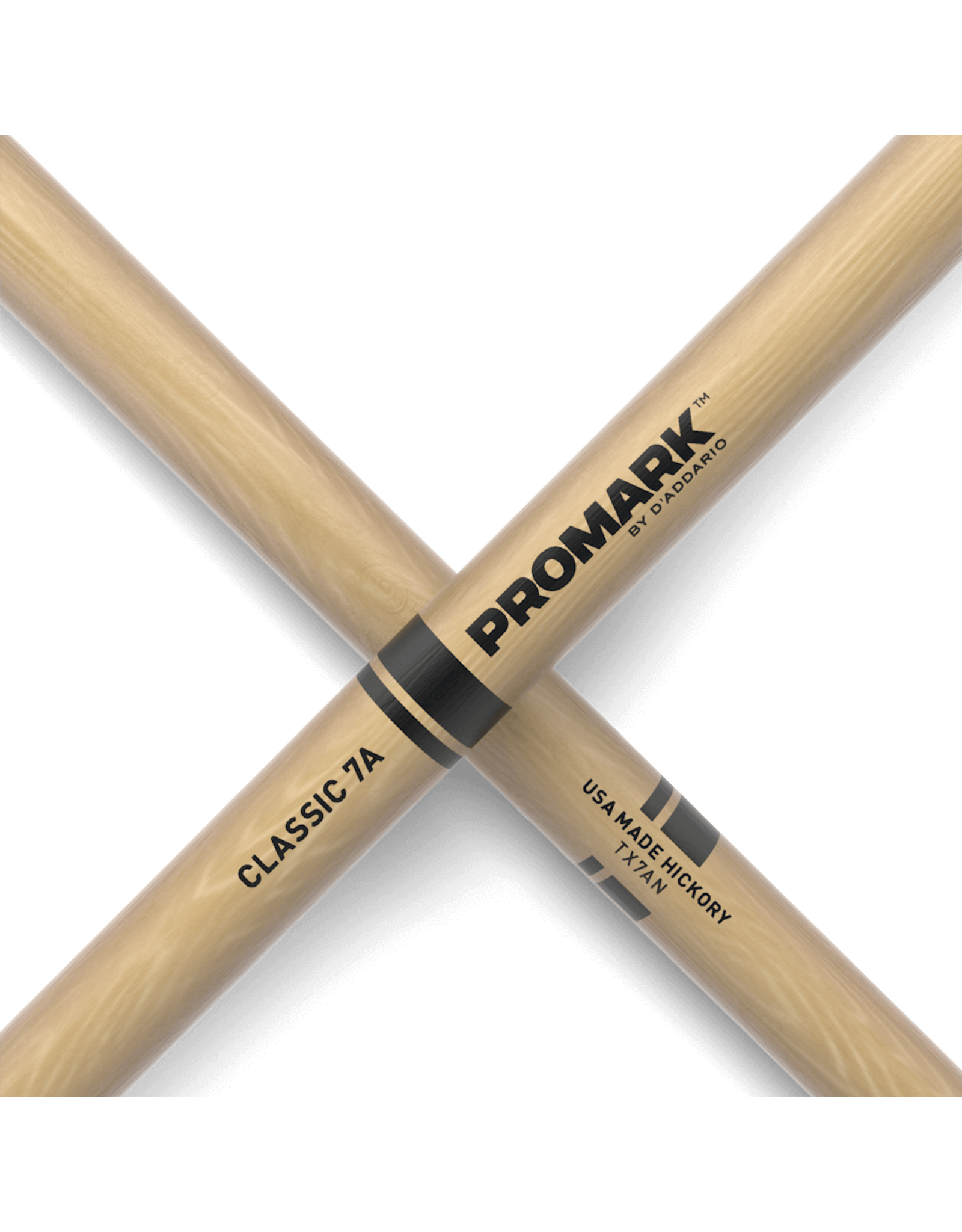 Promark Promark Classic Forward  Hickory 7A Nylon Tip Drumstick