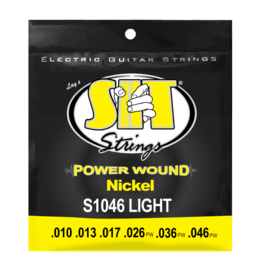 SIT Strings SIT S1046 Power Wound Nickel Light Electric 10-46