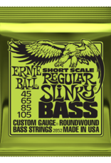 Ernie Ball Ernie Ball 2852 Regular Slinky  Short Scale Bass Strings - 45-105