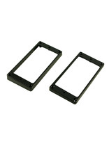 WD Music Products WD® Flat Plastic Humbucker Pickup Mounting Ring - Set of 2 - 1 High/1 Low