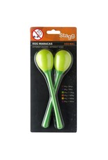 Stagg Stagg 2 pc Egg Maracas Green