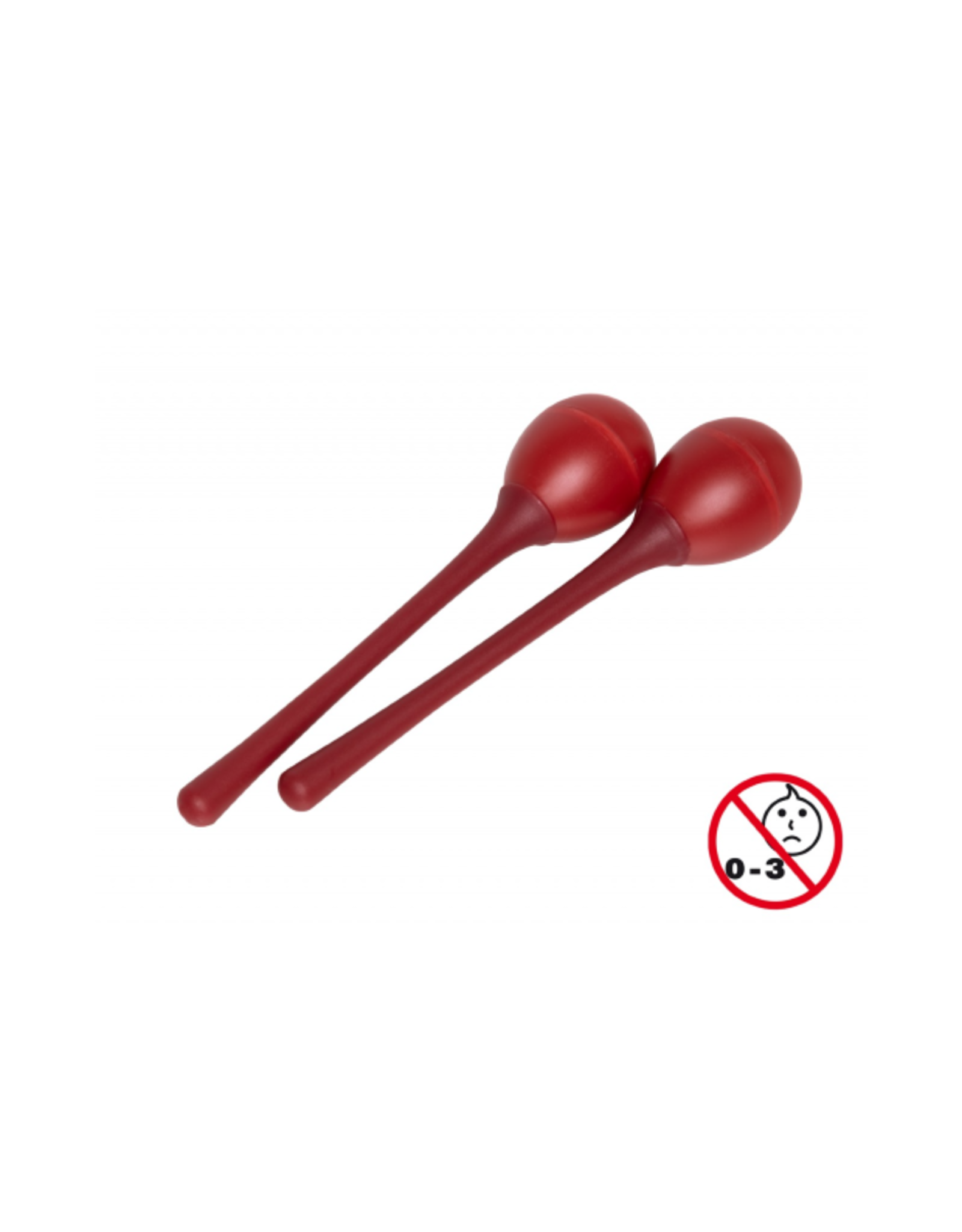 Stagg Stagg 2 pc Egg Maracas Red