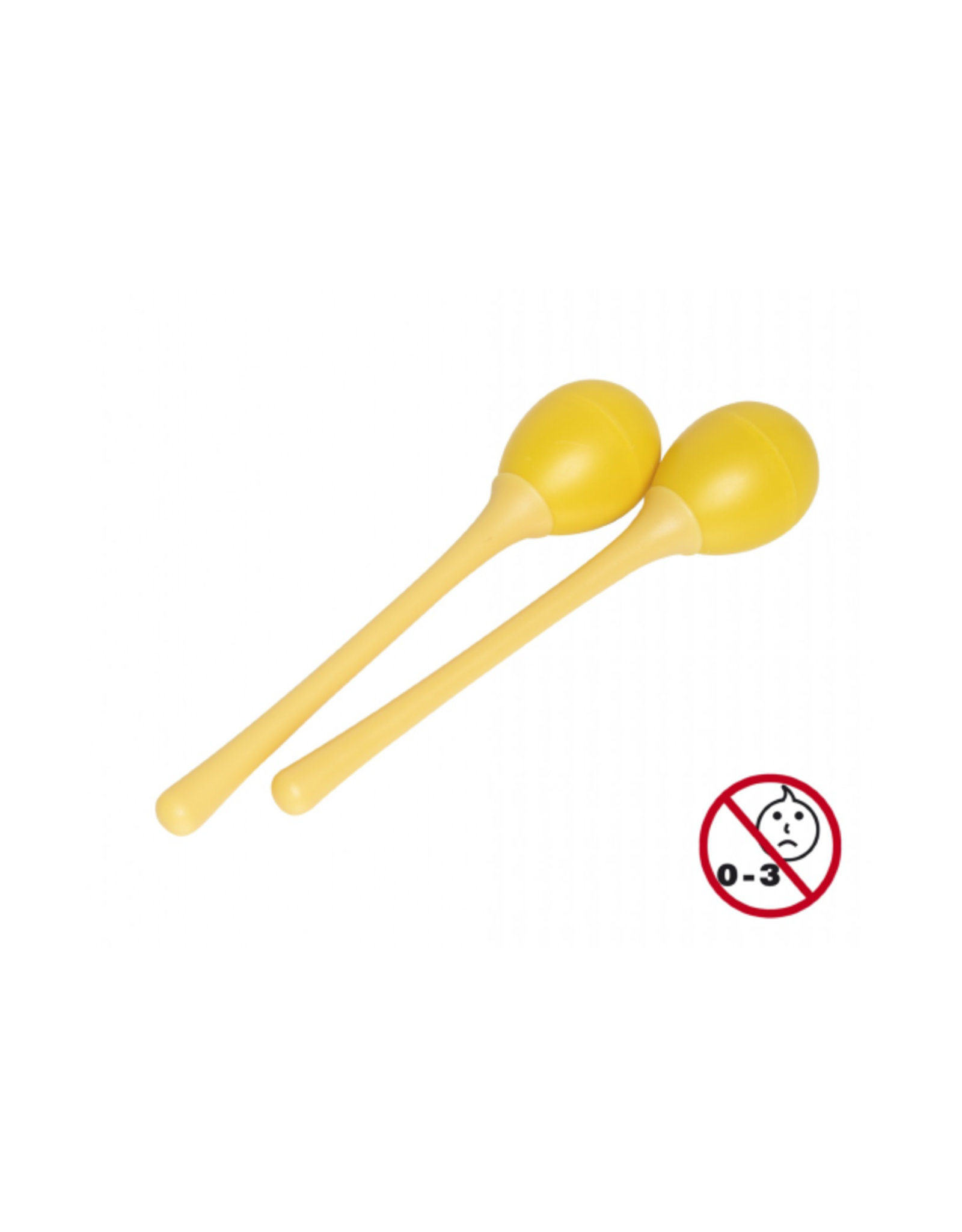 Stagg Stagg 2 pc Egg Maracas Yellow
