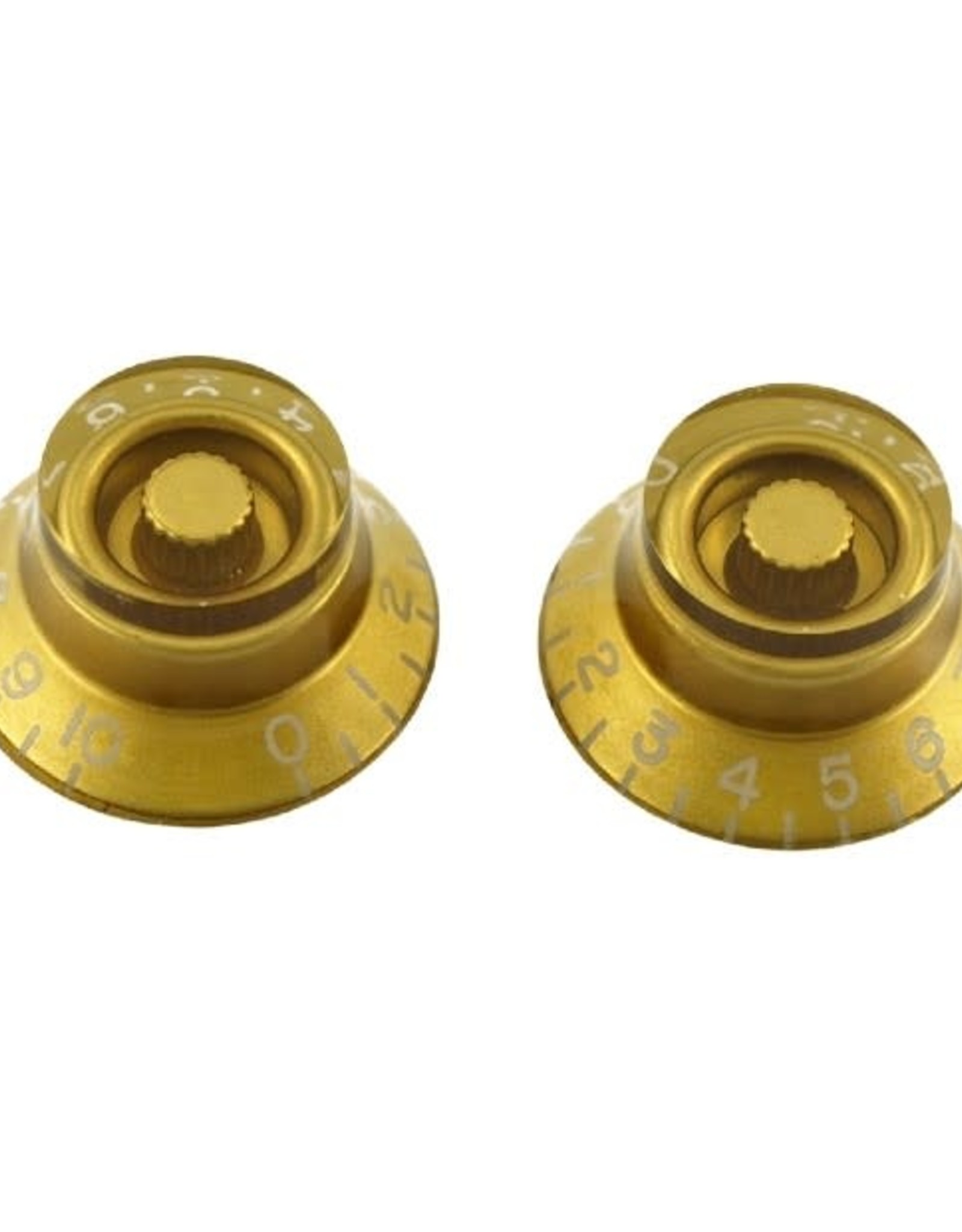 WD Music Products WD Bell Knob Set Of 2 Metric Gold