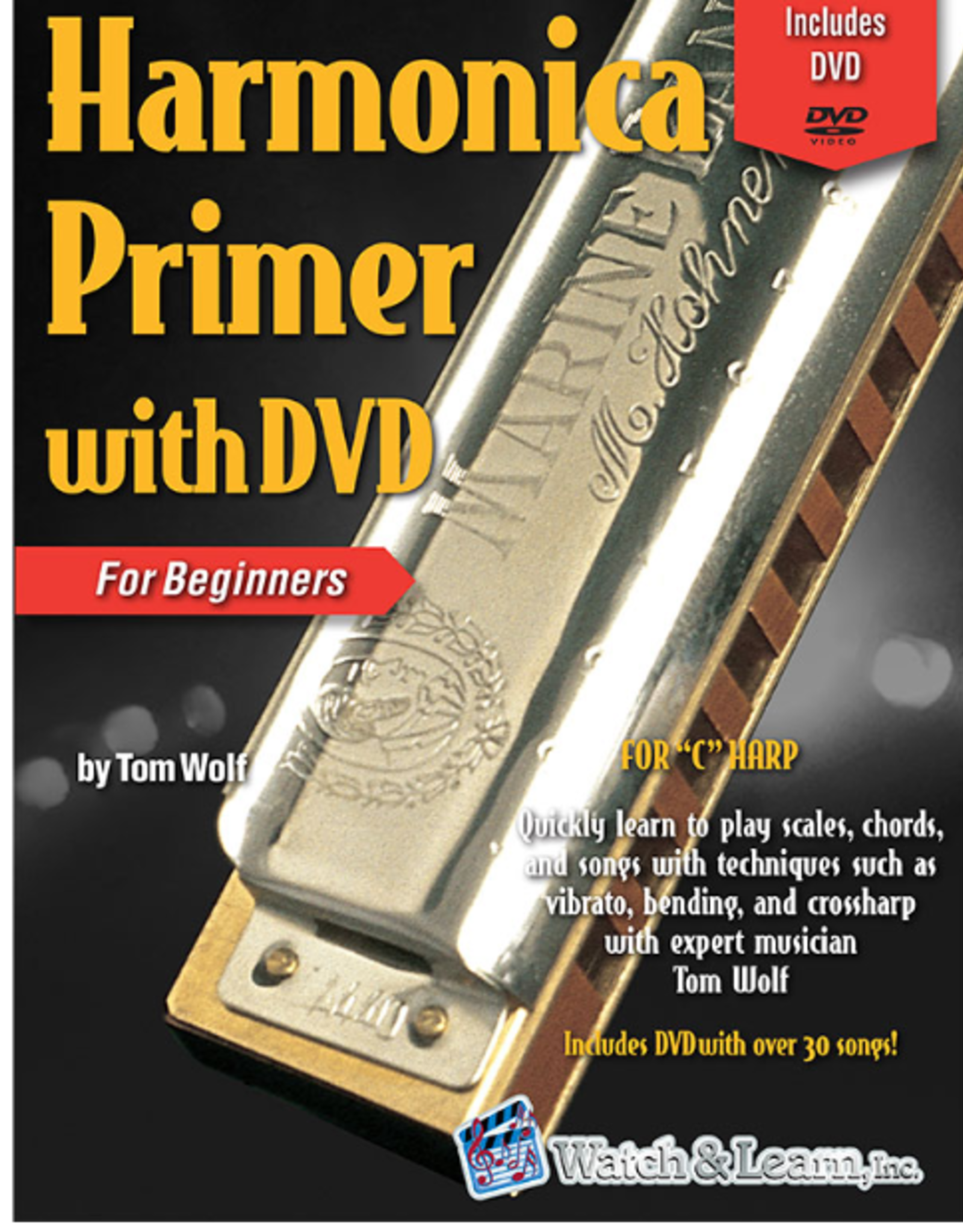 Watch & Learn Watch & Learn Harmonica Primer Deluxe Edition