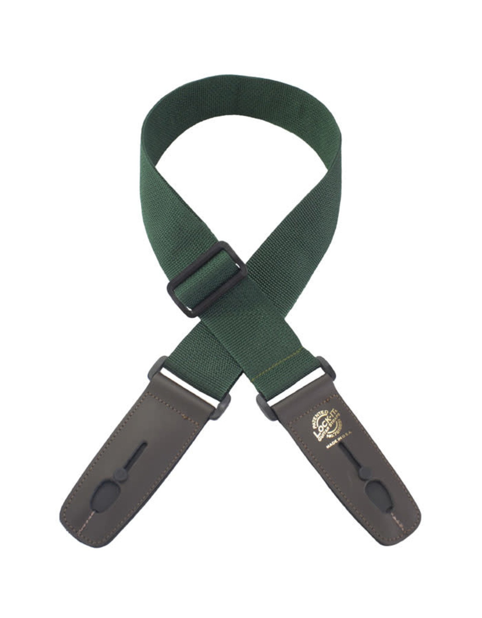 Guitar strap green