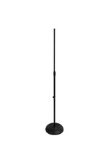 On-Stage Stands On-Stage Round Base Mic Stand -Black