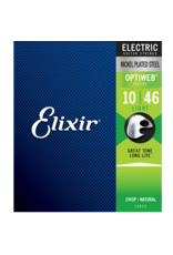 Elixir Elixir 19052 Nickel Plated Steel Optiweb Light 10-46