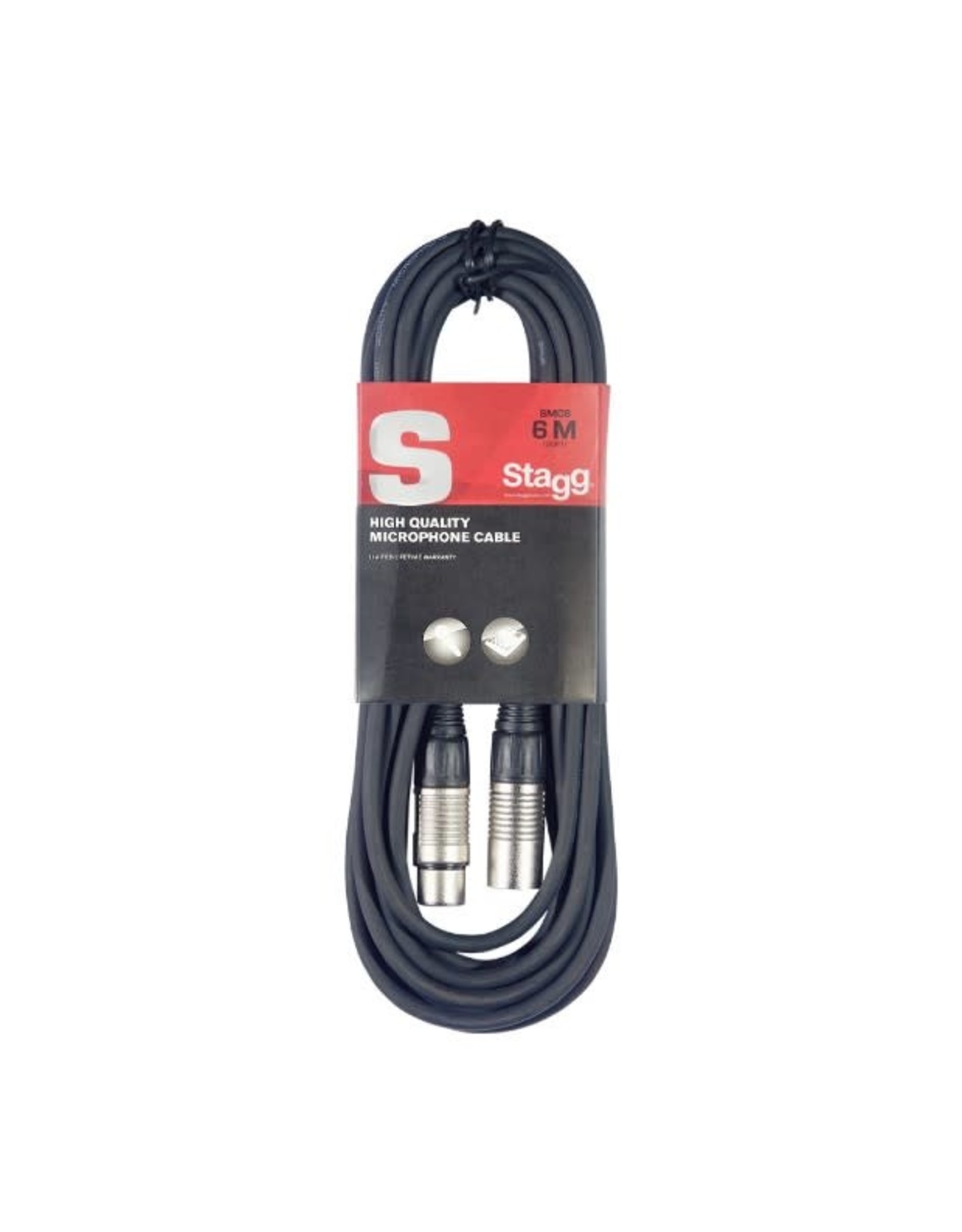 Stagg Stagg S-Series Microphone Cable XLR/XLR (m/f) 6M (20')