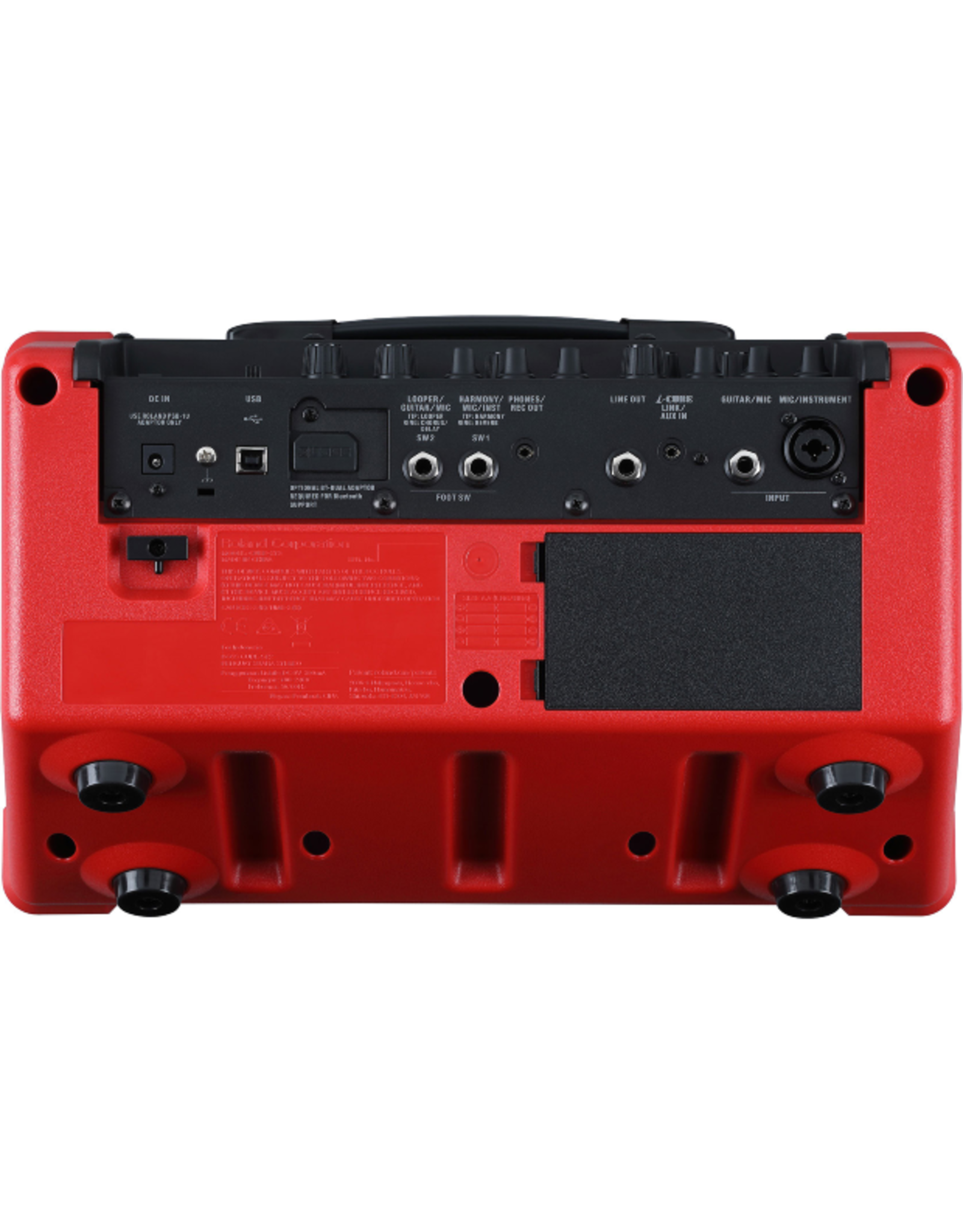 Boss CUBE Street II Battery-Powered Stereo Amplifier Red