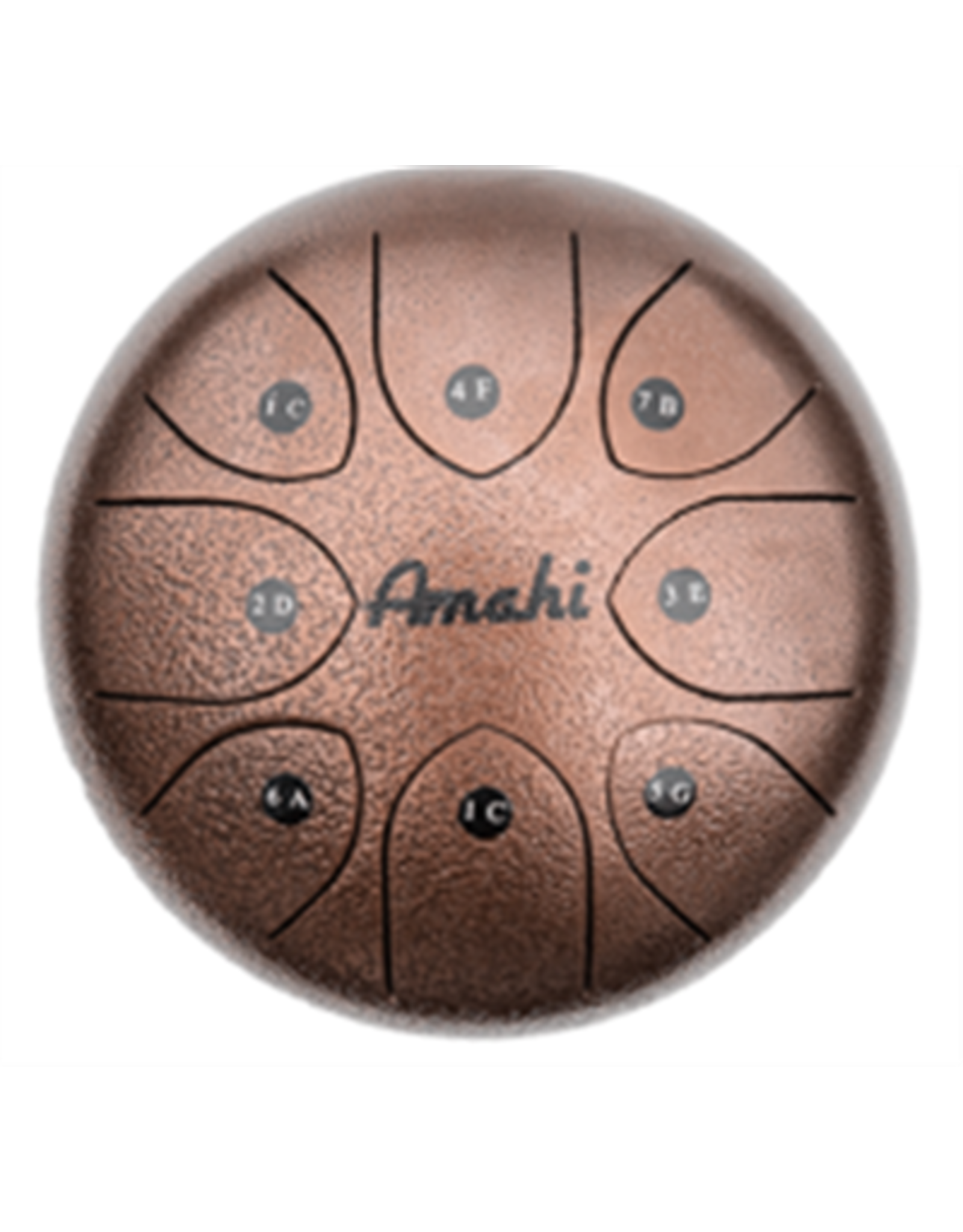 Amahi Amahi 10″ Steel Tongue Drum-Bronze