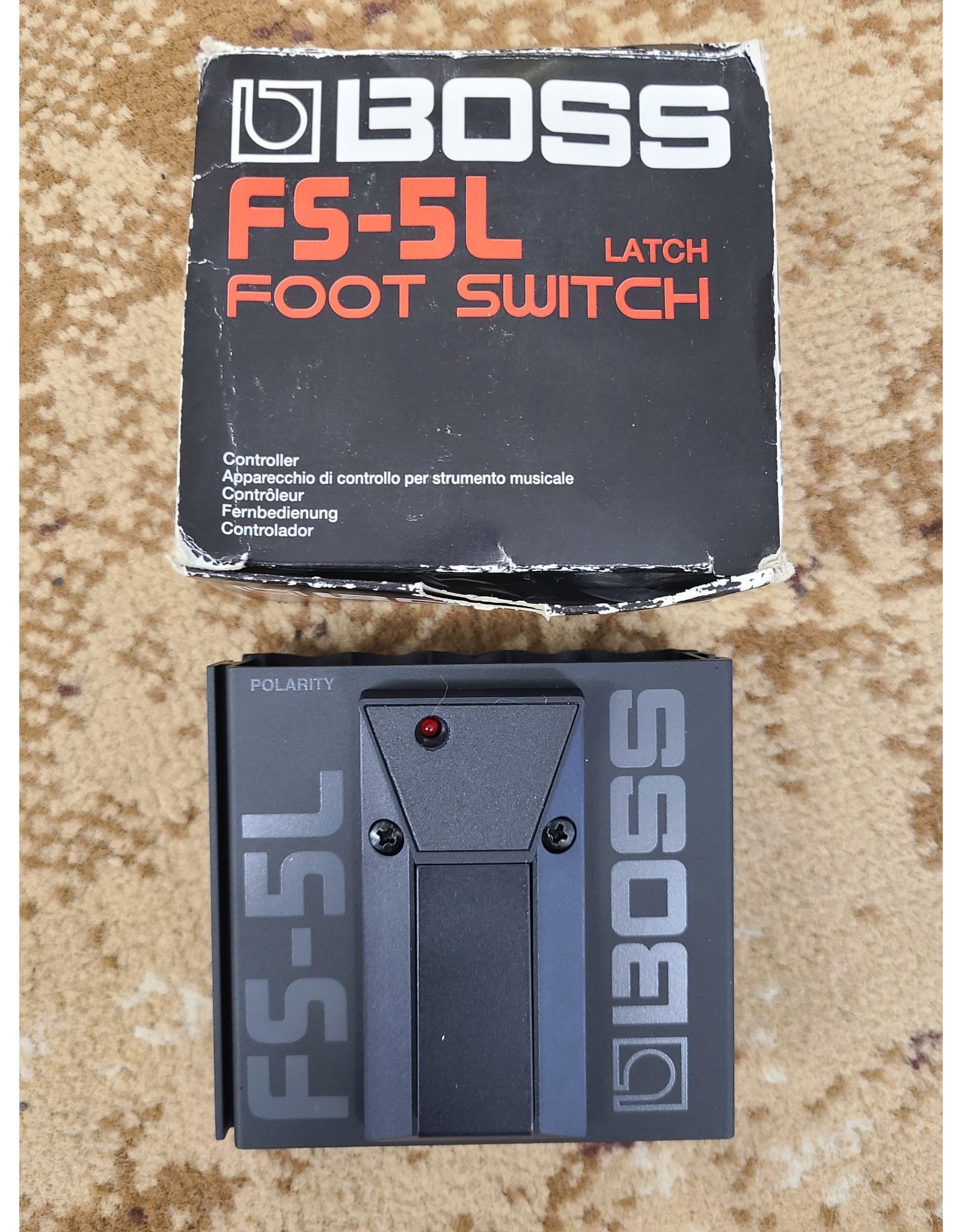 Boss Boss FS-5L Latch Foot Switch (used)