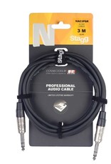 Stagg Stagg N Series Audio Cable, Stereo, 3 m (10')