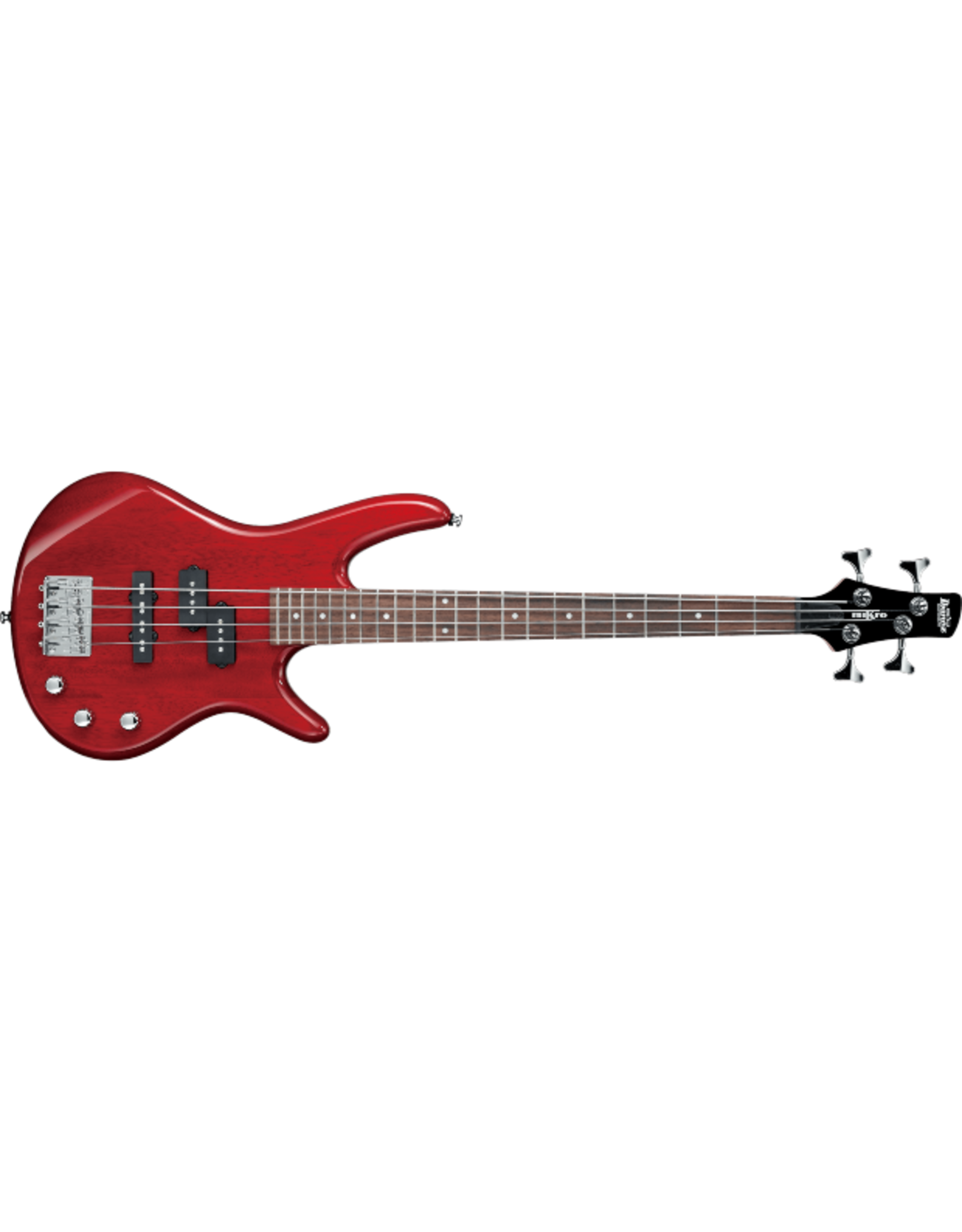 Ibanez Ibanez GSRM20 Gio Short Scale Bass Transparent Red