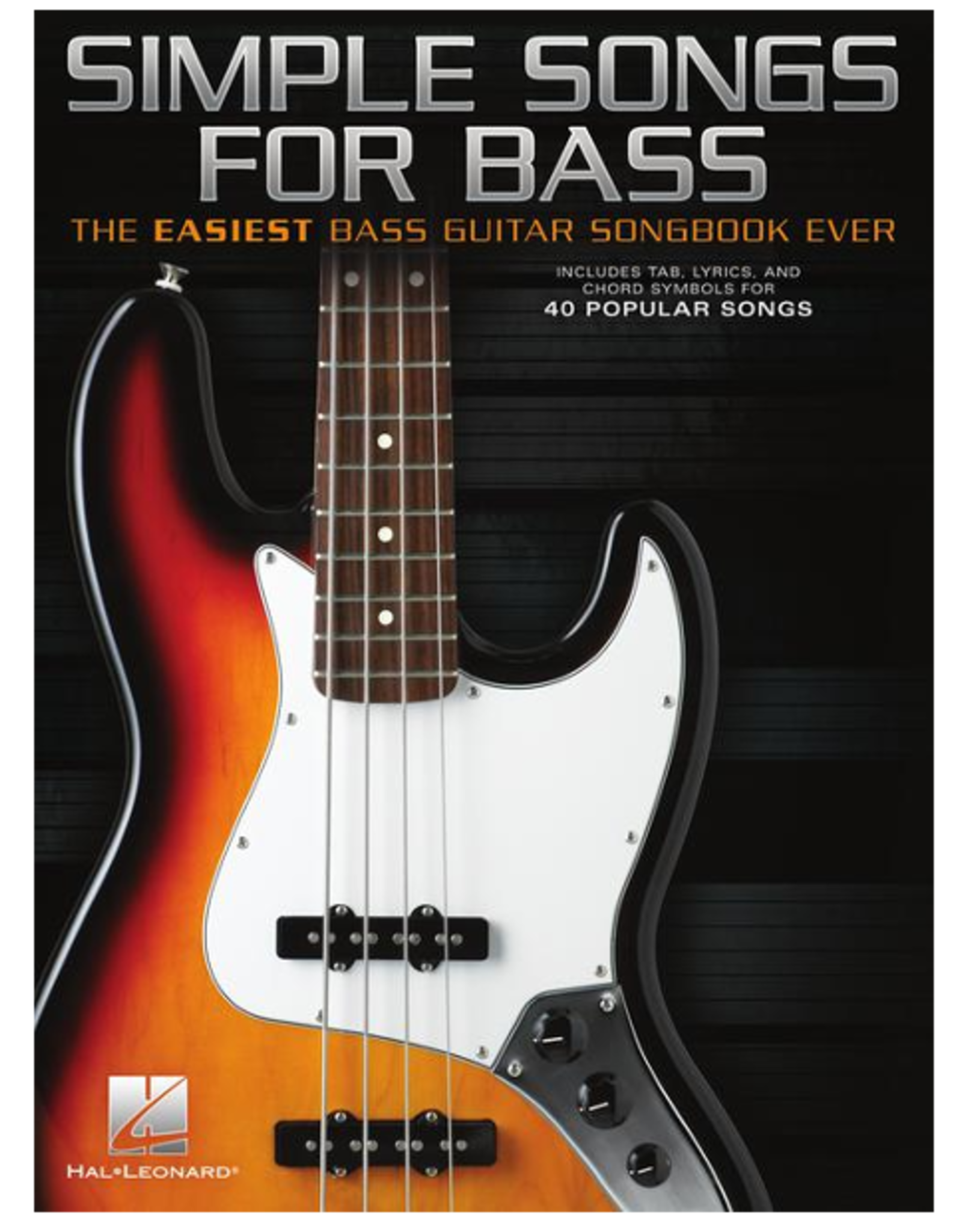 Hal Leonard Simple Songs for Bass The Easiest Bass Guitar Songbook Ever