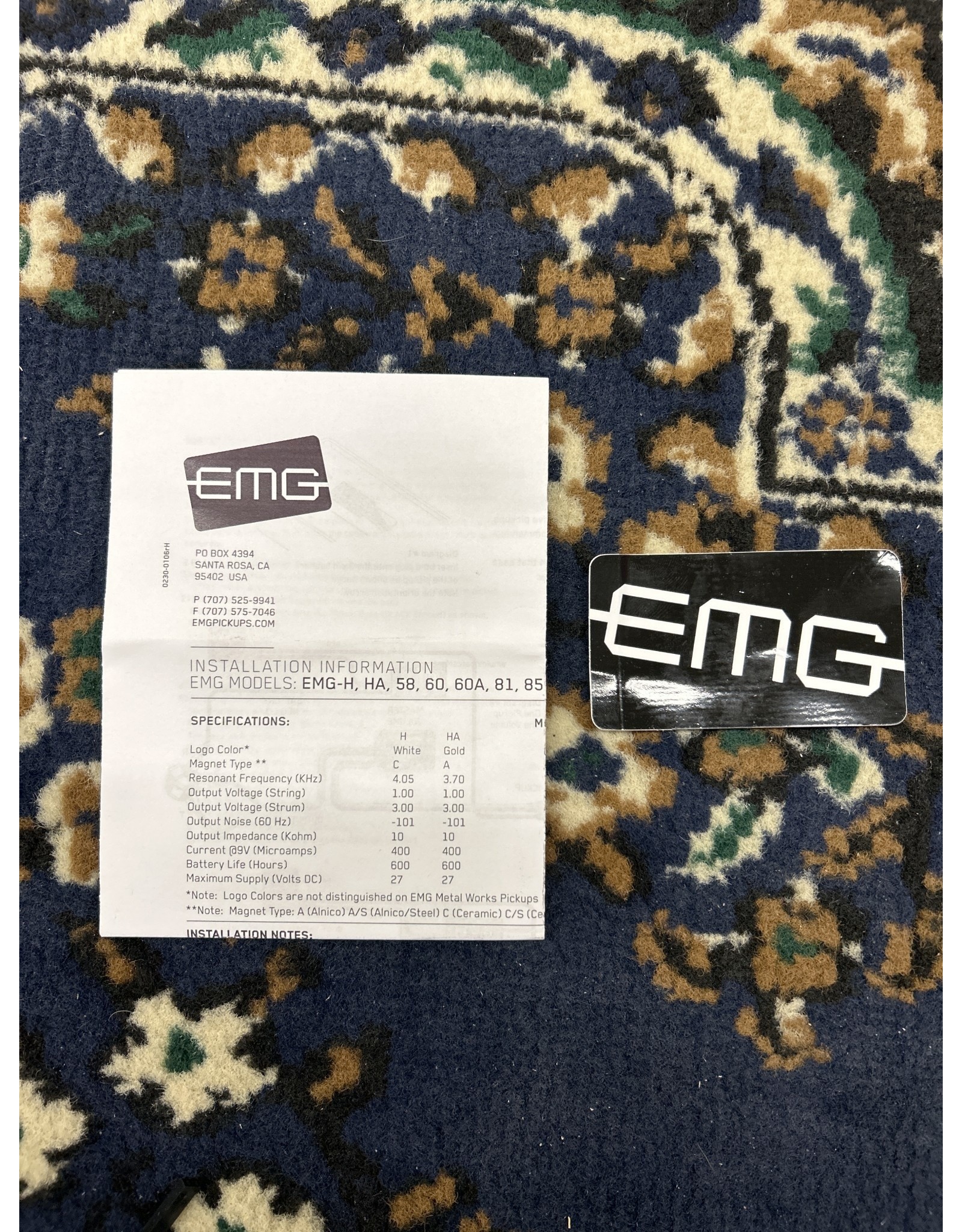 EMG EMG 85 Humbucker Guitar Pickup White (Open Box)