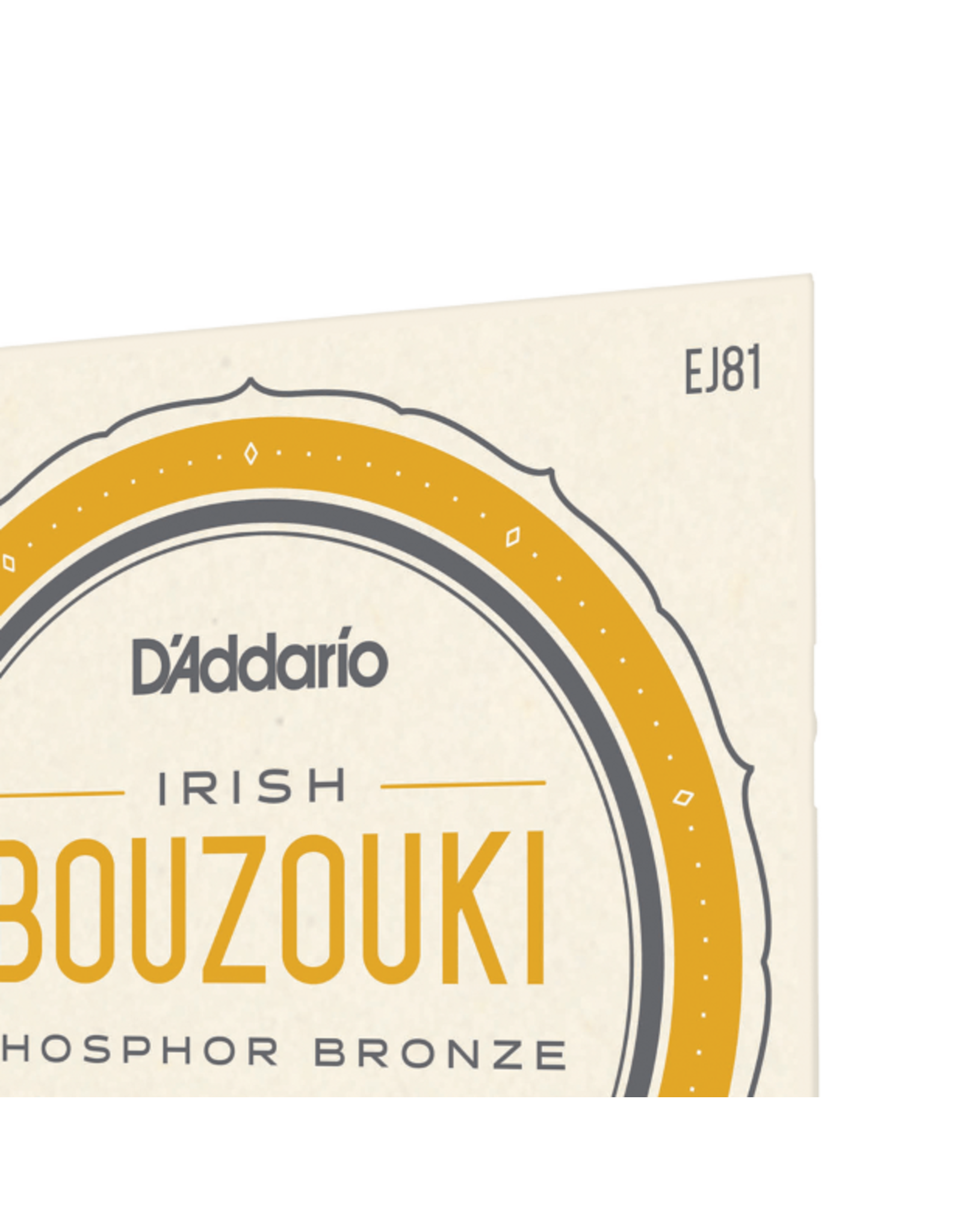 D'Addario D'Addario EJ81 Irish Bouzouki, 8-String, Phosphor Bronze 11-40