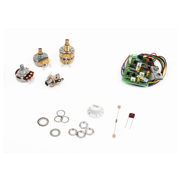 Fender Stratocaster® Mid Boost Upgrade Kit Backwoods Guitar