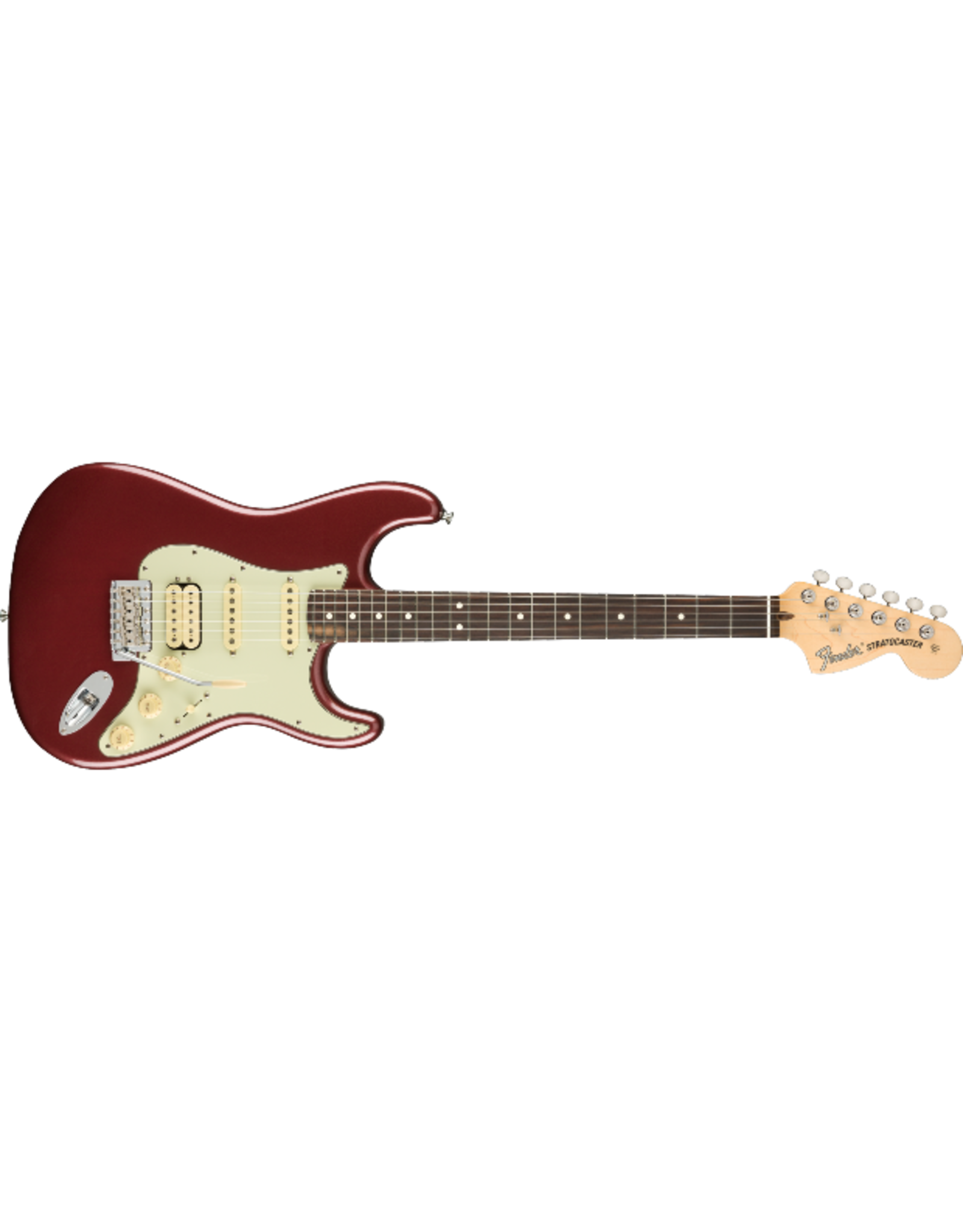 Fender American Performer Stratocaster® HSS Aubergine Backwoods Guitar