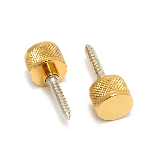Gretsch® Strap Buttons Most Gretsch® Guitars w/Mounting Hardware, Gold