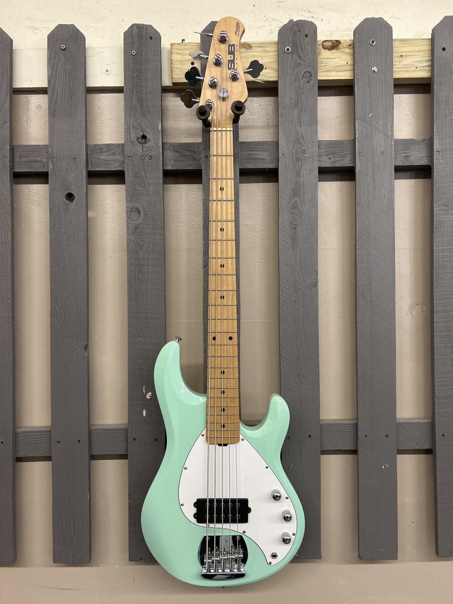 Sterling by Musicman Sub Series 5-String Bass Mint Green (used)