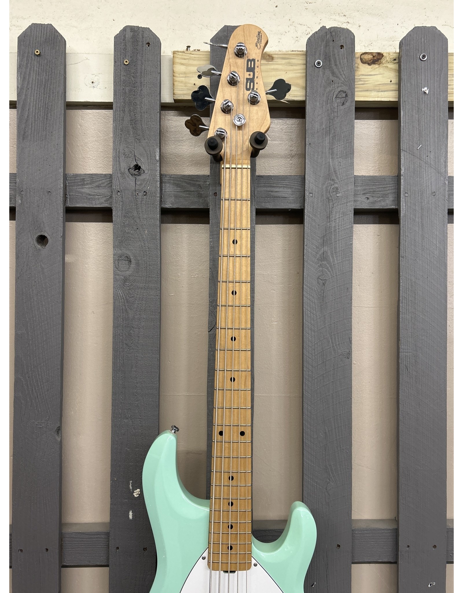 Sterling by Musicman Sterling by Musicman Sub Series 5-String Bass Mint  Green (used)