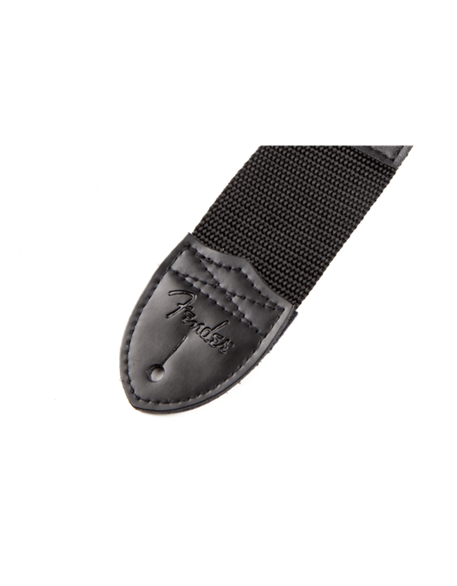 Fender® Logo Strap, Black/Red Logo, 2" Backwoods Guitar