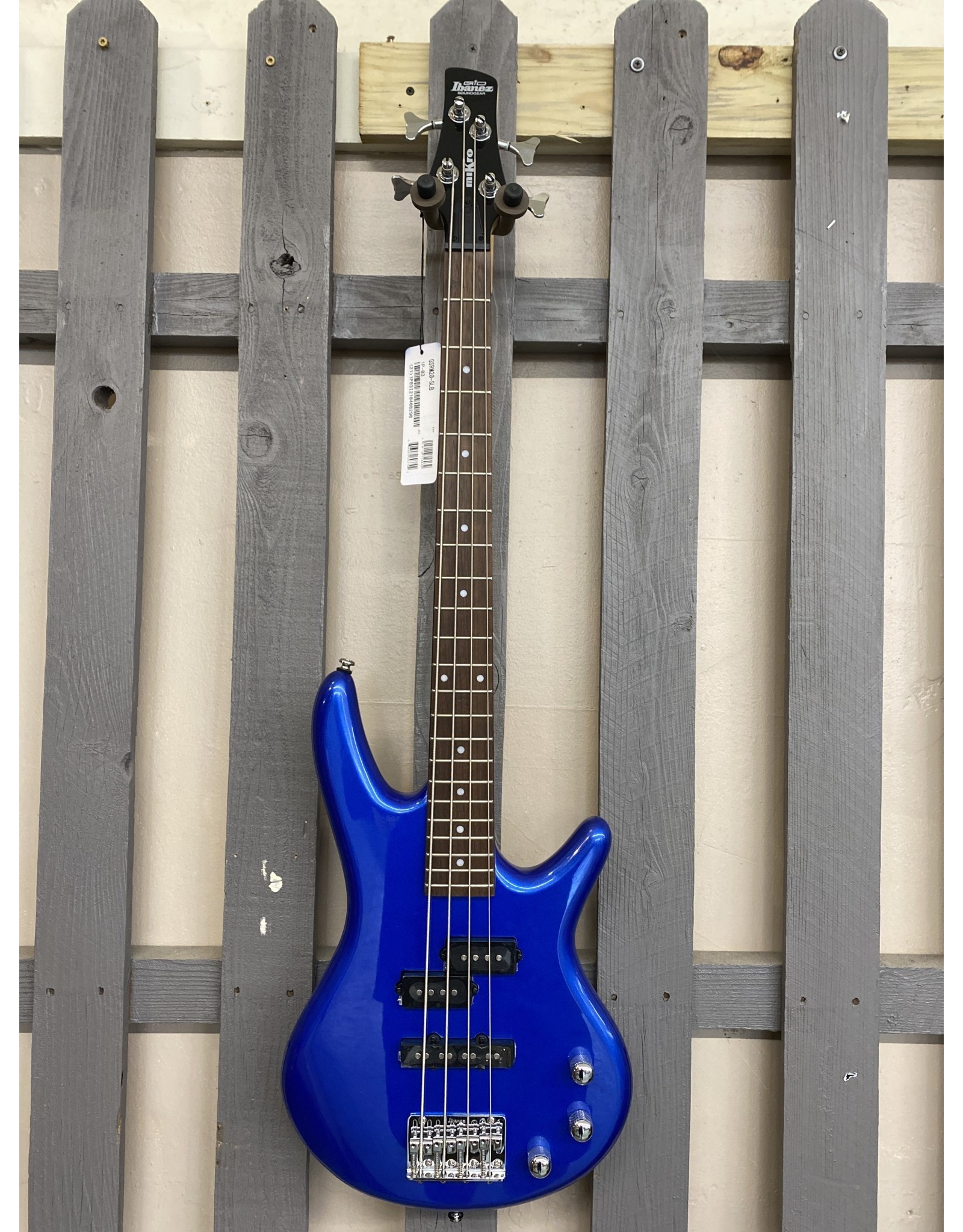 Ibanez Ibanez GSRM20 Gio Short Scale Bass Starlight Blue