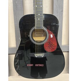 No Brand Kenny Chesney Autographed Acoustic Guitar w/COA Global Authorities