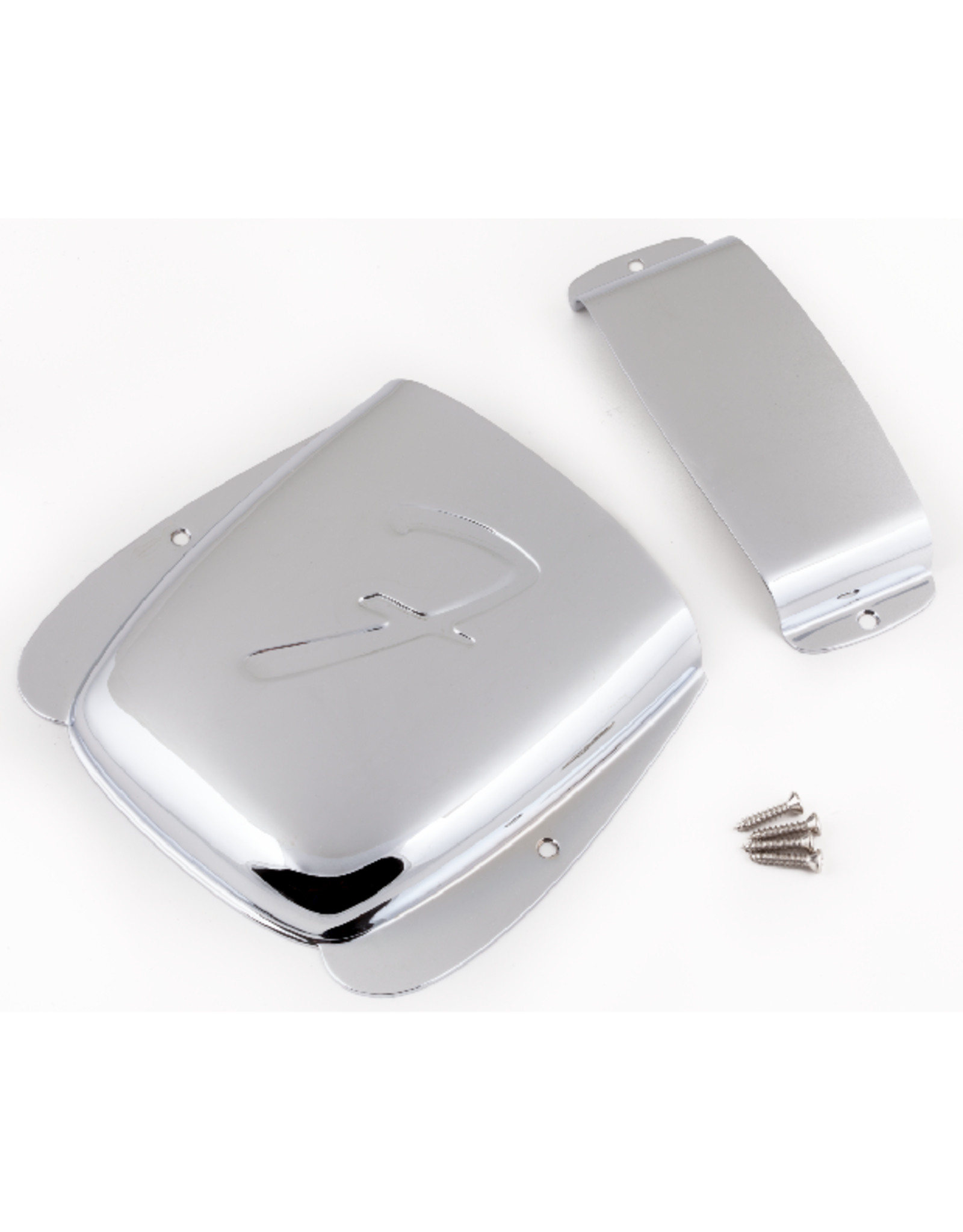 Fender Pure Vintage Jazz Bass® Ashtray Cover Set, Steel/Chrome