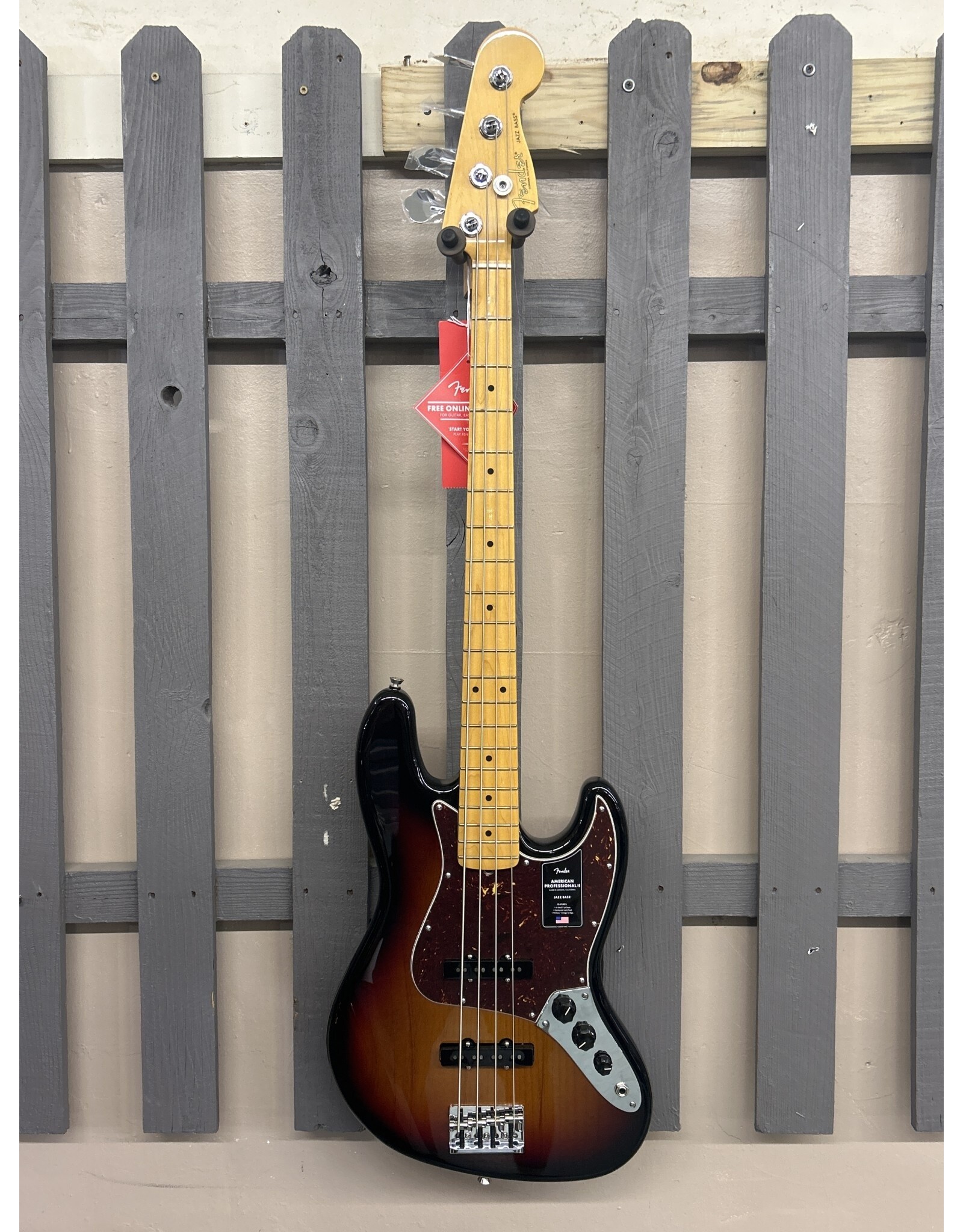 Fender Fender American Professional II Jazz Bass®, 3-Color Sunburst