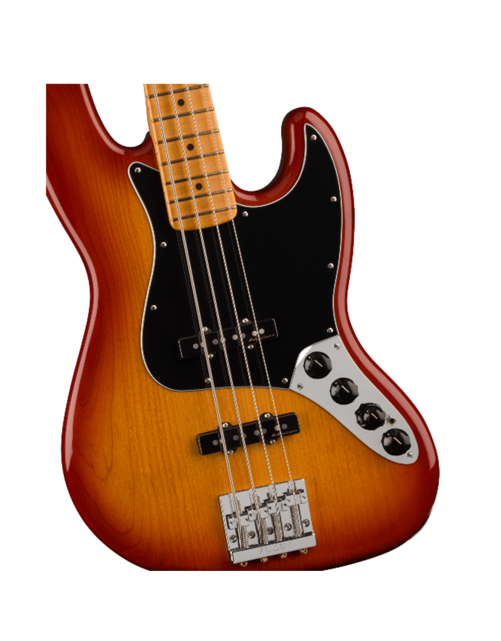 Fender Player Plus Jazz Bass®, Sienna Sunburst Backwoods Guitar