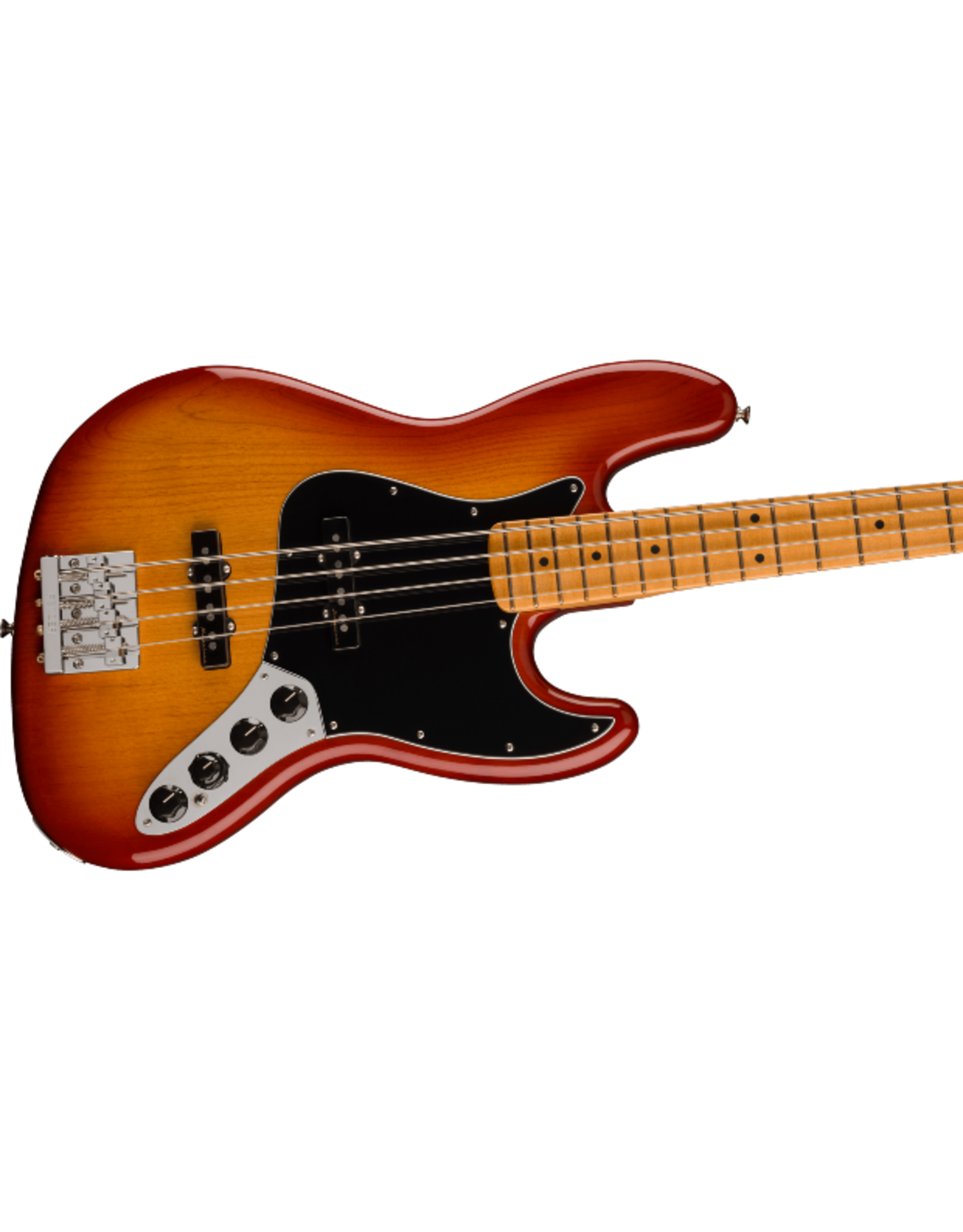 Fender Player Plus Jazz Bass®, Sienna Sunburst Backwoods Guitar