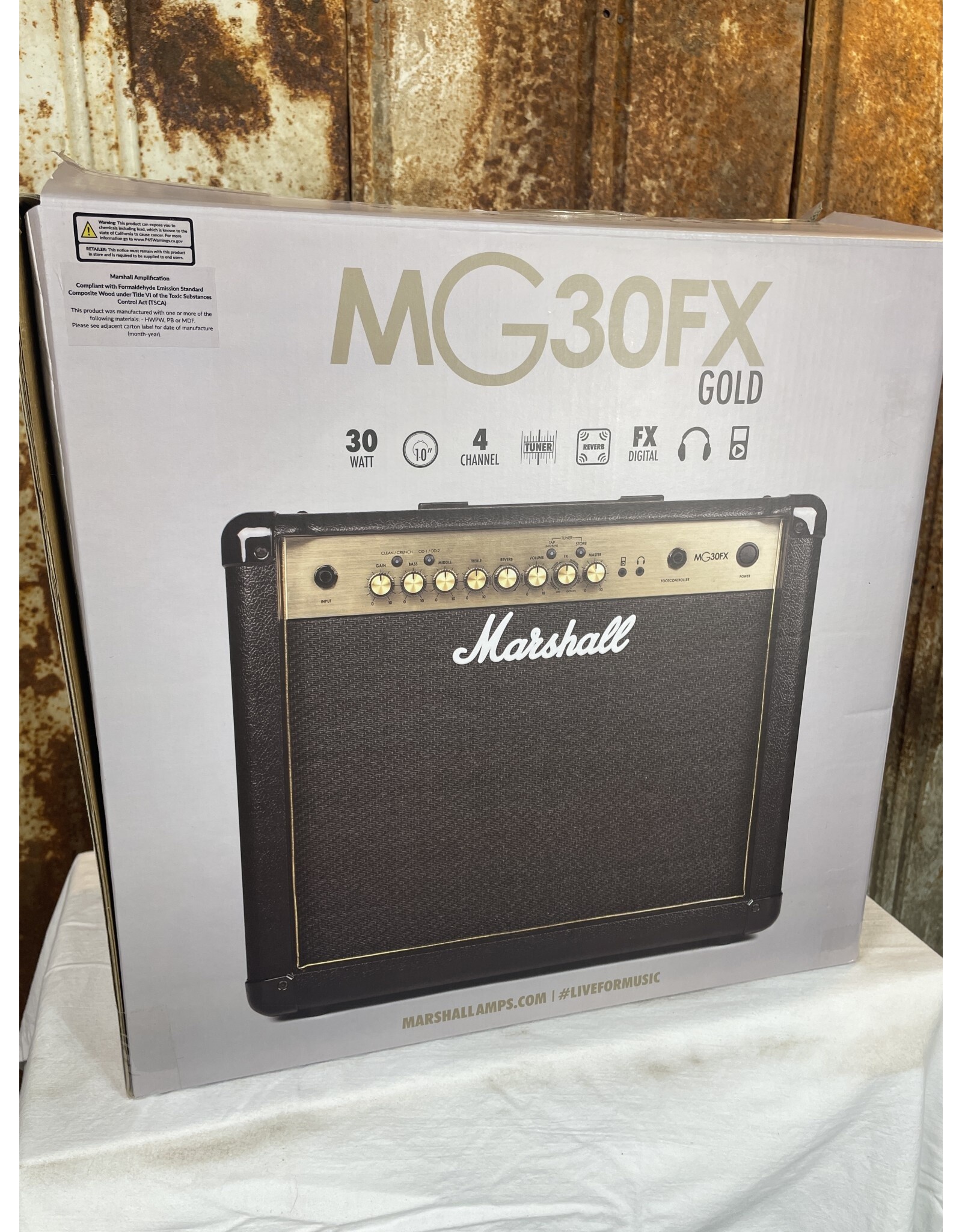 楽器Marshall /MG30FX GOLD - ギターアンプ